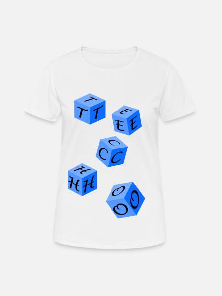 Techno - Women's Breathable T-Shirt - white