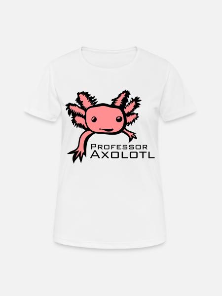 Axolotl - Women's Breathable T-Shirt - white