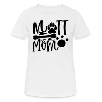 Mother Mama - Women's Breathable T-Shirt - white - Front - AI Model Female 172 dark (172cm)