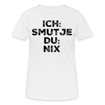 I Smutje Du Nix - Women's Breathable T-Shirt - white - Front - AI Model Female 172 dark (172cm)
