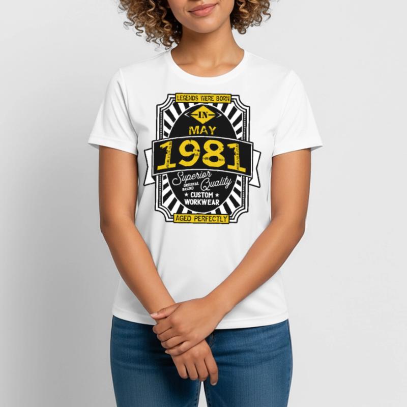 1981 MAY Women's Breathable T-Shirt