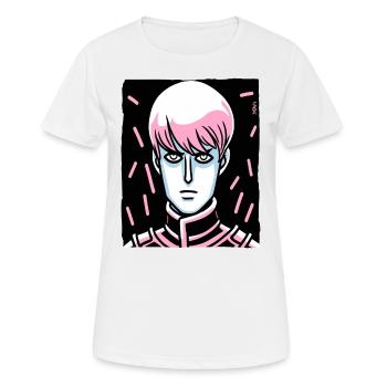 Dessin animé Soldier : Souverain - T-shirt respirant Femme - blanc - Devant - AI Model Female 172 dark (172cm)