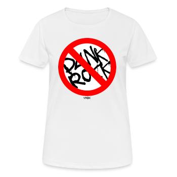 Forbidden Punk Rock Punk Rock - Women's Breathable T-Shirt - white - Front - AI Model Female 172 dark (172cm)