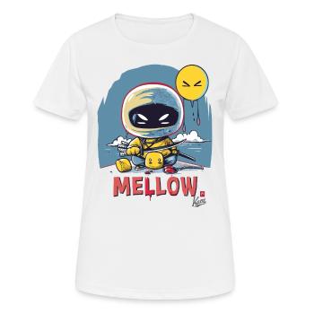 soft marshmallow ninja - Women's Breathable T-Shirt - white - Front - AI Model Female 172 dark (172cm)