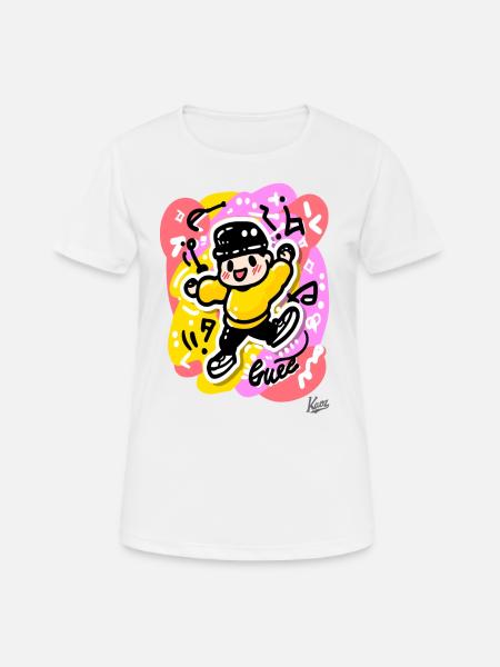 Kinder Bild Breakdancer Breakdance - Frauen T-Shirt atmungsaktiv - Weiß