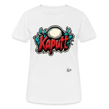 Kaputt: Meisterwerke der Zerstörung - Frauen T-Shirt atmungsaktiv - Weiß - Vorne - AI Model Female 172 dark (172cm)