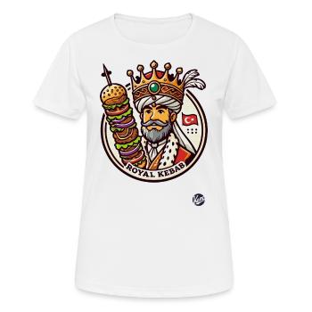 Turkish Royal Royal Kebab - Women's Breathable T-Shirt - white - Front - AI Model Female 172 dark (172cm)