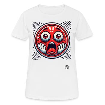 Choquant, oh non ! - T-shirt respirant Femme - blanc - Devant - AI Model Female 172 dark (172cm)