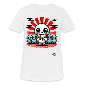 Gruselig süße Kreaturen - Frauen T-Shirt atmungsaktiv - Weiß - Vorne - AI Model Female 172 dark (172cm)