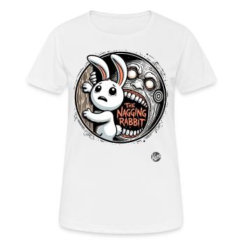 The fate of the nagging annoying complaining bunny - Women's Breathable T-Shirt - white - Front - AI Model Female 172 dark (172cm)