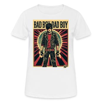 Bad Boy the Bad Boy - Women's Breathable T-Shirt - white - Front - AI Model Female 172 dark (172cm)