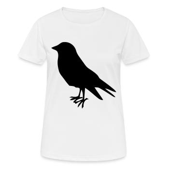 early bird bird birds - Women's Breathable T-Shirt - white - Front - AI Model Female 172 dark (172cm)