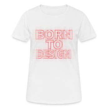 ARCHITECT GIFT IDEA - Frauen T-Shirt atmungsaktiv - Weiß - Vorne - AI Model Female 172 dark (172cm)
