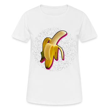 Sexy banana - Women's Breathable T-Shirt - white - Front - AI Model Female 172 dark (172cm)
