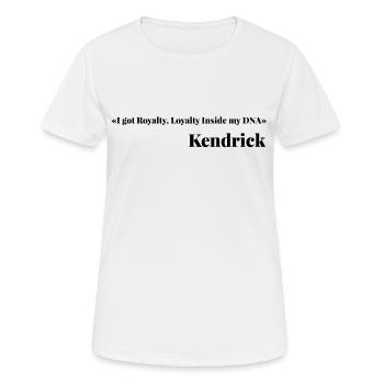 DNA. - Frauen T-Shirt atmungsaktiv - Weiß - Vorne - AI Model Female 172 dark (172cm)