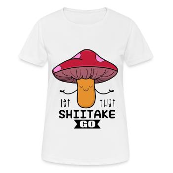 Pilze - Frauen T-Shirt atmungsaktiv - Weiß - Vorne - AI Model Female 172 dark (172cm)