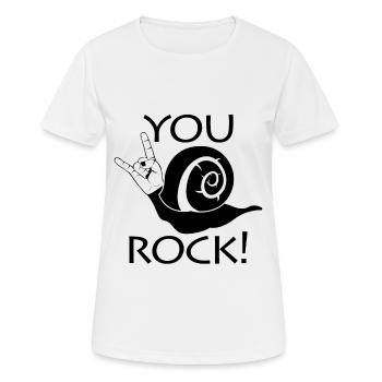 slug - Women's Breathable T-Shirt - white - Front - AI Model Female 172 dark (172cm)