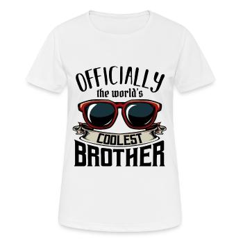 Brothers - Women's Breathable T-Shirt - white - Front - AI Model Female 172 dark (172cm)