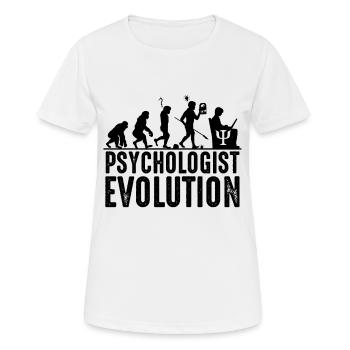 psychologist - Women's Breathable T-Shirt - white - Front - AI Model Female 172 dark (172cm)