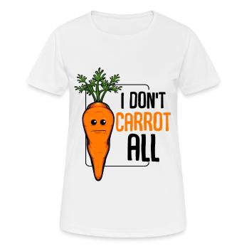 Carotte carotte - T-shirt respirant Femme - blanc - Devant - AI Model Female 172 dark (172cm)