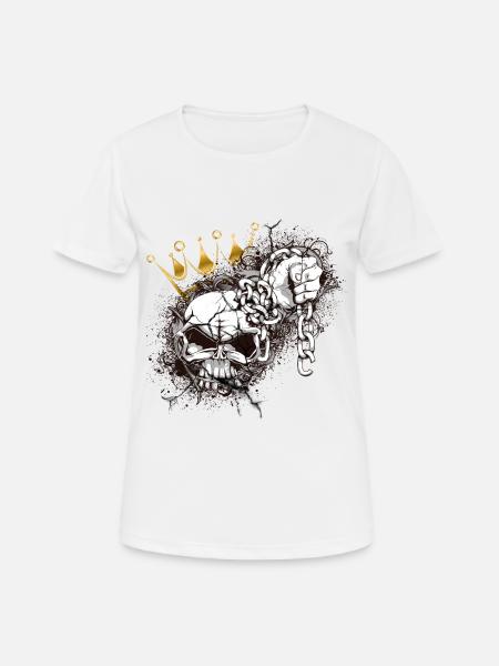 King Crown - Women's Breathable T-Shirt - white