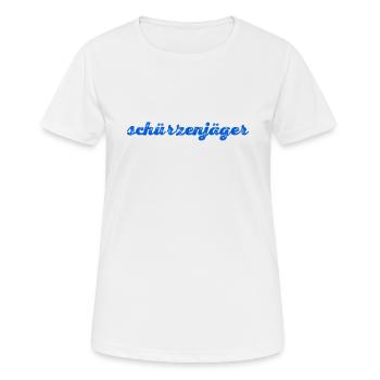 ich bin ein Frauenheld - Frauen T-Shirt atmungsaktiv - Weiß - Vorne - AI Model Female 172 dark (172cm)