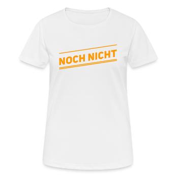 falscher Zeitpunkt - Frauen T-Shirt atmungsaktiv - Weiß - Vorne - AI Model Female 172 dark (172cm)