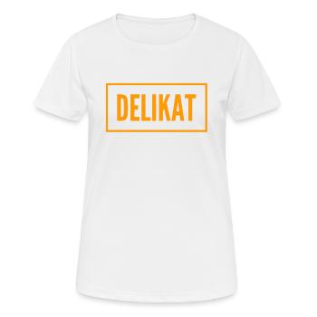 ich bin besonders - Frauen T-Shirt atmungsaktiv - Weiß - Vorne - AI Model Female 172 dark (172cm)