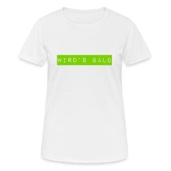 schwing die Hufe - Frauen T-Shirt atmungsaktiv - Weiß - Vorne - AI Model Female 172 dark (172cm)