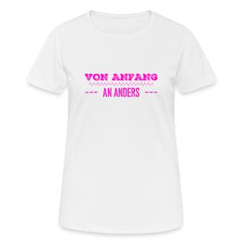 etwas ganz Besonderes - Frauen T-Shirt atmungsaktiv - Weiß - Vorne - AI Model Female 172 dark (172cm)