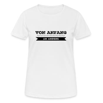 ich bin toll - Frauen T-Shirt atmungsaktiv - Weiß - Vorne - AI Model Female 172 dark (172cm)