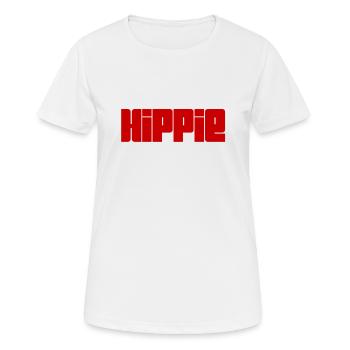 ich mag Hippies - Frauen T-Shirt atmungsaktiv - Weiß - Vorne - AI Model Female 172 dark (172cm)