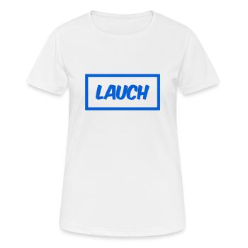 ich bin ein richtiger Lauch - Frauen T-Shirt atmungsaktiv - Weiß - Vorne - AI Model Female 172 dark (172cm)