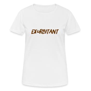 Je suis génial - T-shirt respirant Femme - blanc - Devant - AI Model Female 172 dark (172cm)