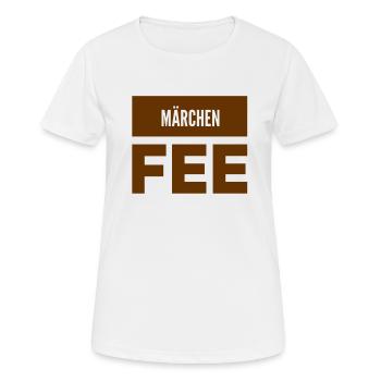 J’adore les contes de fées - T-shirt respirant Femme - blanc - Devant - AI Model Female 172 dark (172cm)