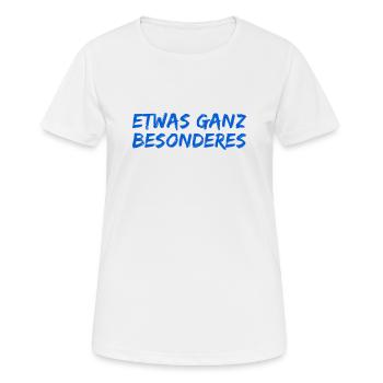 Je suis merveilleuse - T-shirt respirant Femme - blanc - Devant - AI Model Female 172 dark (172cm)