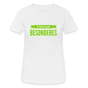 I'm special - Women's Breathable T-Shirt - white - Front - AI Model Female 172 dark (172cm)