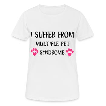 Animals - T-shirt respirant Femme - blanc - Devant - AI Model Female 172 dark (172cm)