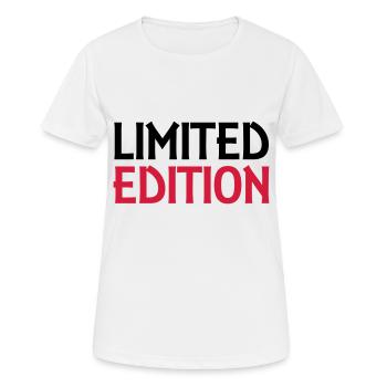 Limited Edition - T-shirt respirant Femme - blanc - Devant - AI Model Female 172 dark (172cm)