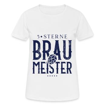 Braumeister Hopfen Brauer Brauerei - Frauen T-Shirt atmungsaktiv - Weiß - Vorne - AI Model Female 172 dark (172cm)