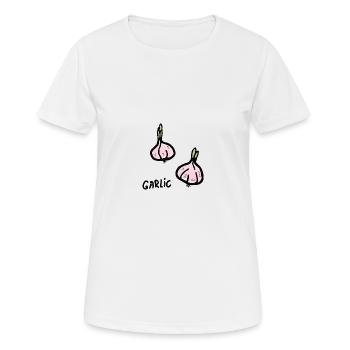 Ail - T-shirt respirant Femme - blanc - Devant - AI Model Female 172 dark (172cm)