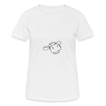 Kuhl - Frauen T-Shirt atmungsaktiv - Weiß - Vorne - AI Model Female 172 dark (172cm)