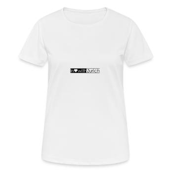 Zurich - Women's Breathable T-Shirt - white - Front - AI Model Female 172 dark (172cm)