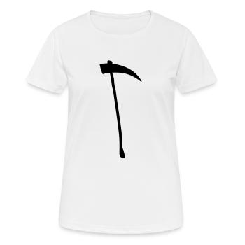 tod sense werkzeug waffe töten - T-shirt respirant Femme - blanc - Devant - AI Model Female 172 dark (172cm)