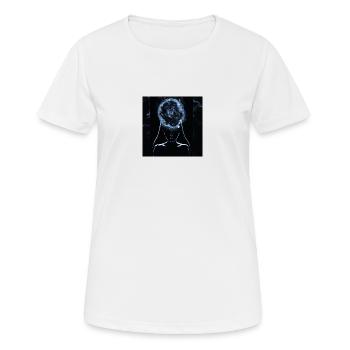 7b - T-shirt respirant Femme - blanc - Devant - AI Model Female 172 dark (172cm)