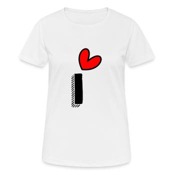 1. 1 AN. 1er ANNIVERSAIRE. ANNIVERSAIRE 1 AN. UN - T-shirt respirant Femme - blanc - Devant - AI Model Female 172 dark (172cm)