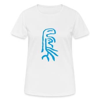 Phénix - T-shirt respirant Femme - blanc - Devant - AI Model Female 172 dark (172cm)