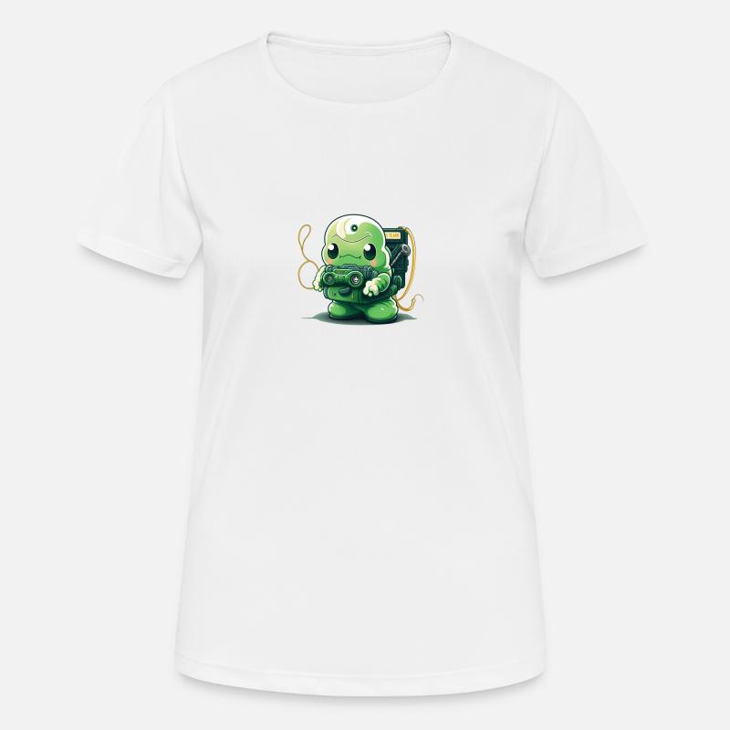 ghost - Women's Breathable T-Shirt - white