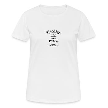 Tischler - Frauen T-Shirt atmungsaktiv - Weiß - Vorne - AI Model Female 172 dark (172cm)