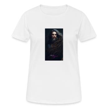 Bart - Frauen T-Shirt atmungsaktiv - Weiß - Vorne - AI Model Female 172 dark (172cm)